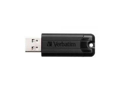 PENDRIVE VERBATIM 32GB PINSTRIPE NEGRO USB 2.0