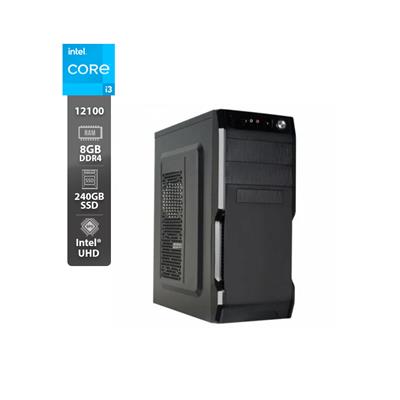 PC CROMAX INTEL I3-12100 8GB 240GB SSD (FREE OS)