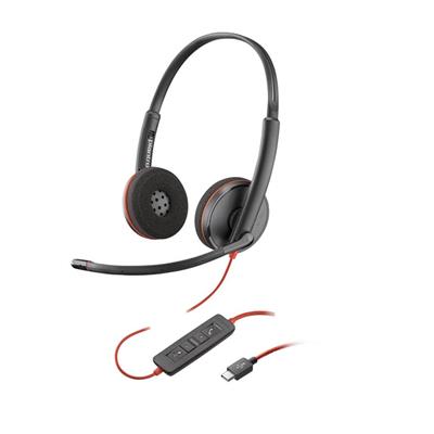 AURICULAR PLANTRONICS BLACKWIRE (POLY BW 3220) USB