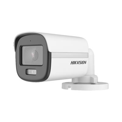 CAMARA BULLET HIKVISION COLORVU 2MP (DS-2CE10DF0T-FS) METAL C/MIC