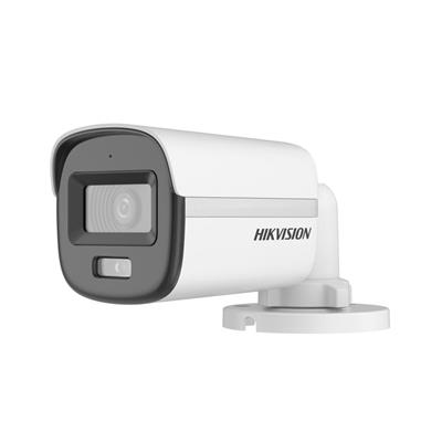 CAMARA BULLET HIKVISION COLORVU SMART 2MP (DS-2CE10DF0T-LFS) C/MIC