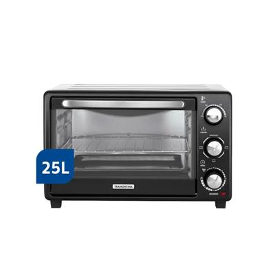 HORNO ELECTRICO TRAMONTINA DOBLE GRILL (GLASS COOK) 25LTS